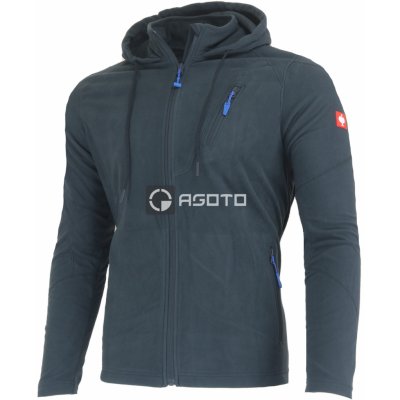 Engelbert Strauss Motion pánská pracovní fleece bunda s kapucí šedá – Sleviste.cz