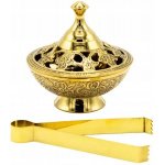 Podložka pod vonné tyčinky Green Tree kovová 9 x 9 cm – Zboží Dáma