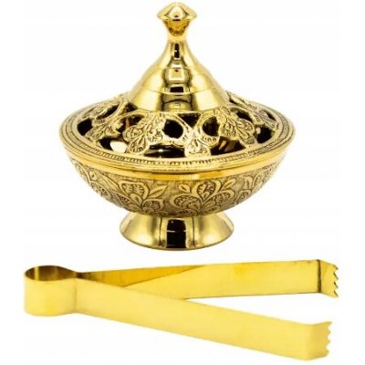 Podložka pod vonné tyčinky Green Tree kovová 9 x 9 cm – Zboží Dáma