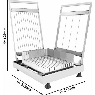 G.Gastro Kráječ na pralinky - 23 a 89 mm - dvojitý - vč. 2 rámů - D11886286 – Zboží Dáma