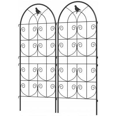 Kovová pergola Outsunny mřížka 120 cm – Hledejceny.cz