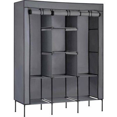 Massido 680100 45 x 130 x 175 cm tmavě šedý – Zboží Dáma