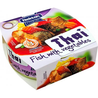 Nekton Opečená ryba se zeleninou Thai 200 g – Hledejceny.cz