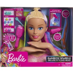 Specifikace Just Play Barbie Deluxe velká česací hlava 30 cm - Heureka.cz