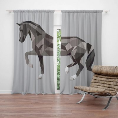 Sablio Závěs Kůň: 2ks 140x250cm – Hledejceny.cz