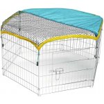 Bravson Kerbl Výběh pro králíky a jiné hlodavce šestistěnný 82704 56,5 x 56,6 cm – Zboží Mobilmania