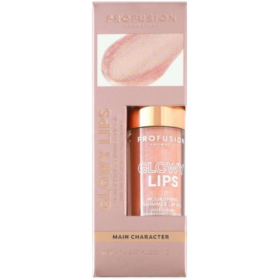 Profusion hydratační třpytivý olej na rty Glowy Lips Main Charakter 5 ml – Zboží Dáma