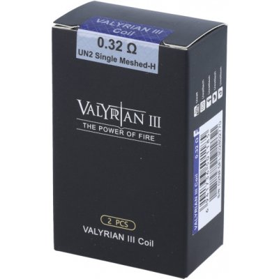 UWELL VALYRIAN 3 0,32ohm 2ks – Hledejceny.cz