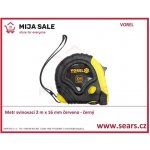 TOYA 2 m x 16 mm žluto - černý TO-10101 – Hledejceny.cz