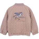 MIKK LINE Voděodolná bunda s jednorožcem Růžová – Zboží Dáma