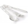 Outdoorový příbor GSI Outdoors Stainless 3 pc. Cutlery Set 160mm
