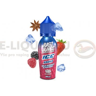 Just Juice Shake & Vape ICE Wild Berries & Aniseed 20 ml – Hledejceny.cz