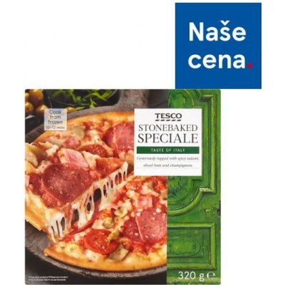 Tesco Stonebaked Speciale pizza 320 g – Zboží Dáma