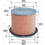 Vzduchový filtr VALEO 585764 – Hledejceny.cz