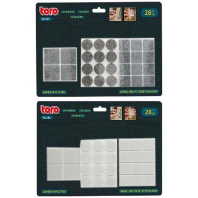Samolepící filcová ochranná podložka TORO 28ks – Zbozi.Blesk.cz
