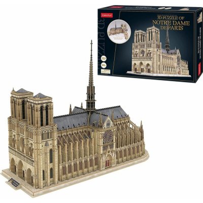 CubicFun 3D puzzle Notre Dame 293 ks – Zbozi.Blesk.cz