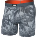Saxx Multi-Sport Mesh Boxer Brief Fly šedá/černá – Zboží Dáma