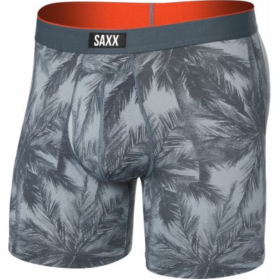 Saxx Multi-Sport Mesh Boxer Brief Fly šedá/černá – Zboží Dáma