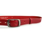 Penny Belts dámský kožený opasek 30-190-93 červený – Hledejceny.cz