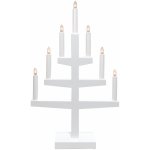 Eglo 410153 Vánoční svícen TRAPP 7xE10 3W 230V bílá EG410153 – Hledejceny.cz