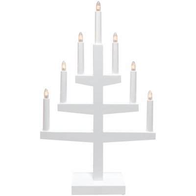 Eglo 410153 Vánoční svícen TRAPP 7xE10 3W 230V bílá EG410153 – Hledejceny.cz