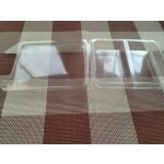 Plastové krabičky zaklapovací 2 díly 4x6,5cm sada 10ks – Hledejceny.cz