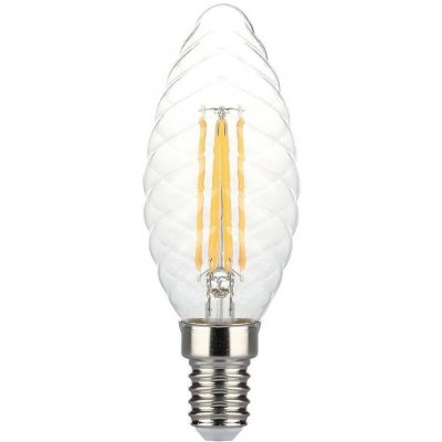 V-TAC LED Stmívatelná žárovka FILAMENT E14/4W/230V 3000K VT1012 – Hledejceny.cz