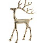 Koopman Vánoční figurka sob zlatý hliník 31 cm – Hledejceny.cz