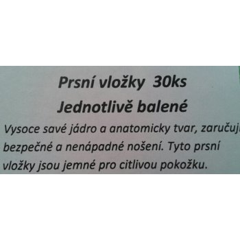 PRSNÍ VLOŽKY NAPPY 30KS