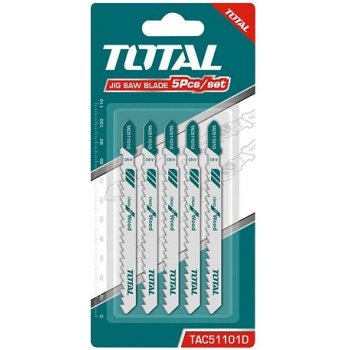 Total-Tools TAC51101D Plátky do přímočaré pily dřevo 5ks