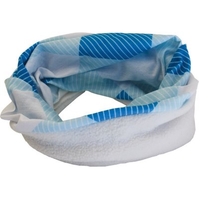 Sulov sportovní šátek s flísem modro bílý – Hledejceny.cz