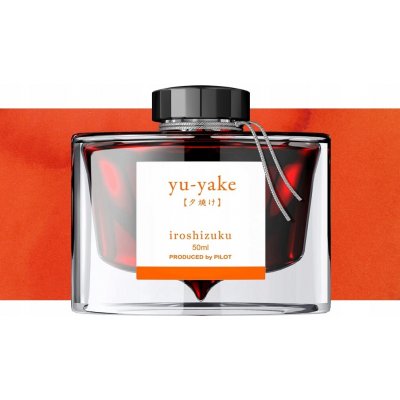 Pilot inkoust v lahvičce 50 ml. IROSHIZUKU Barva: Yu-Yake – Hledejceny.cz
