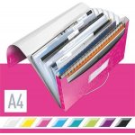 Leitz Wow PP A4 Aktovka na spisy 6 částí růžová – Zboží Mobilmania