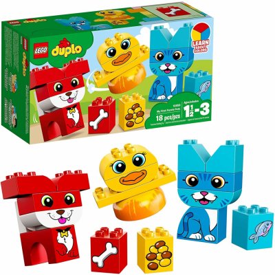 LEGO® DUPLO® 10858 Moji první skládací mazlíčci – Zbozi.Blesk.cz