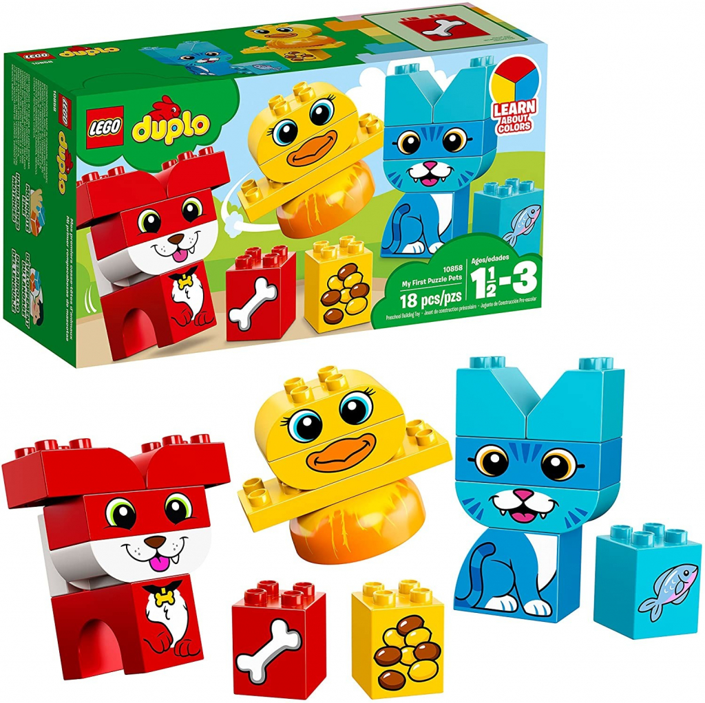 LEGO® DUPLO® 10858 Moji první skládací mazlíčci