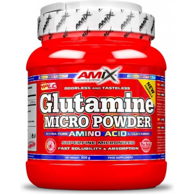 Amix Glutamine Powder 500 g – Zbozi.Blesk.cz