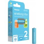 Panasonic Eneloop Lite AAA 2ks 4LCCE/2BE – Hledejceny.cz