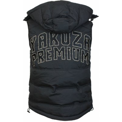 Yakuza Premium pánská vesta 3760 černá – Zboží Dáma