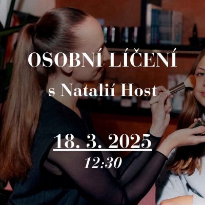 Eventy PURE DISTRICT Osobní kurz líčení s Natalií Host 18.3.2025 od 12:30 – Zboží Mobilmania