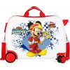 Cestovní kufr JOUMMABAGS Mickey Joy white MAXI 50x38x20 cm 34 l