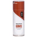 MASTON ONE SPRAYPAINT akrylátová barva ve spreji 400 ml červená lesklá RAL 3020