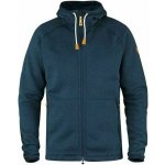 Fjällräven Övik Fleece Hoodie Navy – Zboží Dáma