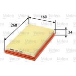 Vzduchový filtr VALEO 585359 – Hledejceny.cz