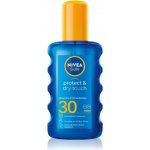 Nivea Sun Protect & Dry Touch neviditelný spray na opalování SPF30 200 ml – Hledejceny.cz