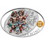 Česká mincovna Stříbrná medaile ovál Znamení zvěrokruhu Blíženci proof 1 oz – Zboží Dáma