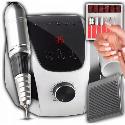 Beautylushh 21252 Bruska na nehty s nástavci – Zboží Dáma