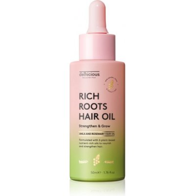 Delhicious Rich Roots Amla & Rosemary Hair and Scalp Oil 50 ml – Hledejceny.cz