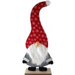Dekorační trpaslík s červenou čepicí 240x510mm – Hledejceny.cz