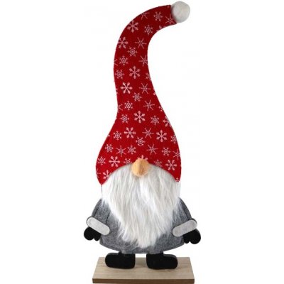 Dekorační trpaslík s červenou čepicí 240x510mm – Hledejceny.cz