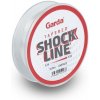 Rybářský vlasec a ocelové lanko Garda Shock line ujímaný 5x15m 0,26-0,58mm